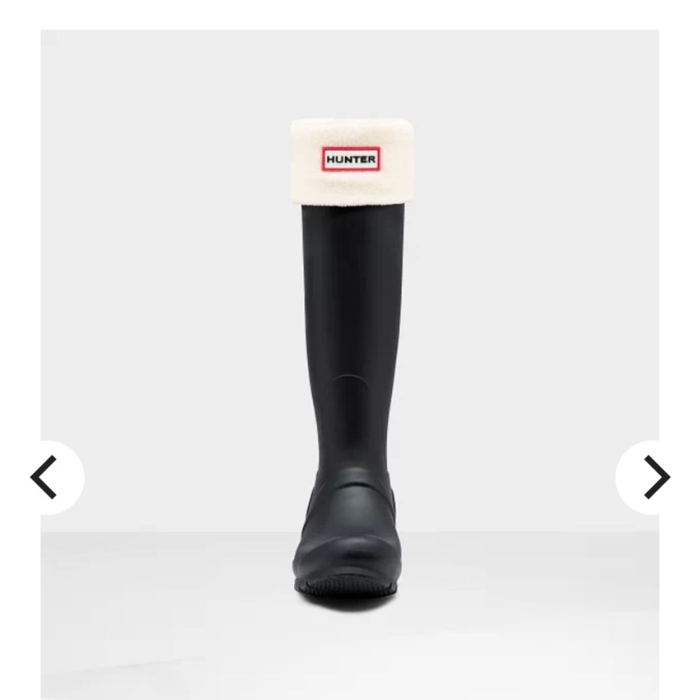 Hunter Original Tall Boot Socks: Cream
